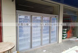 冷藏柜-廣西貴港四開門便利店飲料柜選購